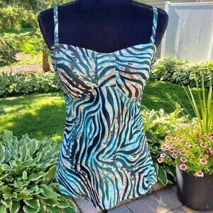 Croft & Barrow tankini swim top